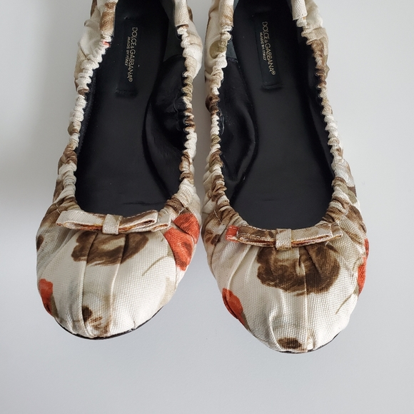 Dolce & Gabbana Ballerina Flat shoe size 37 1/2. - Picture 4 of 15